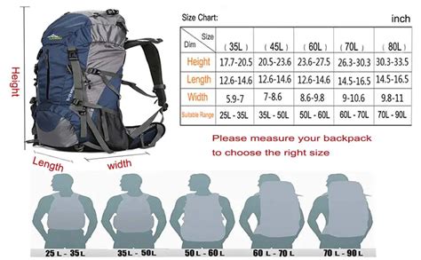 backpacks over 40 liter capacity.